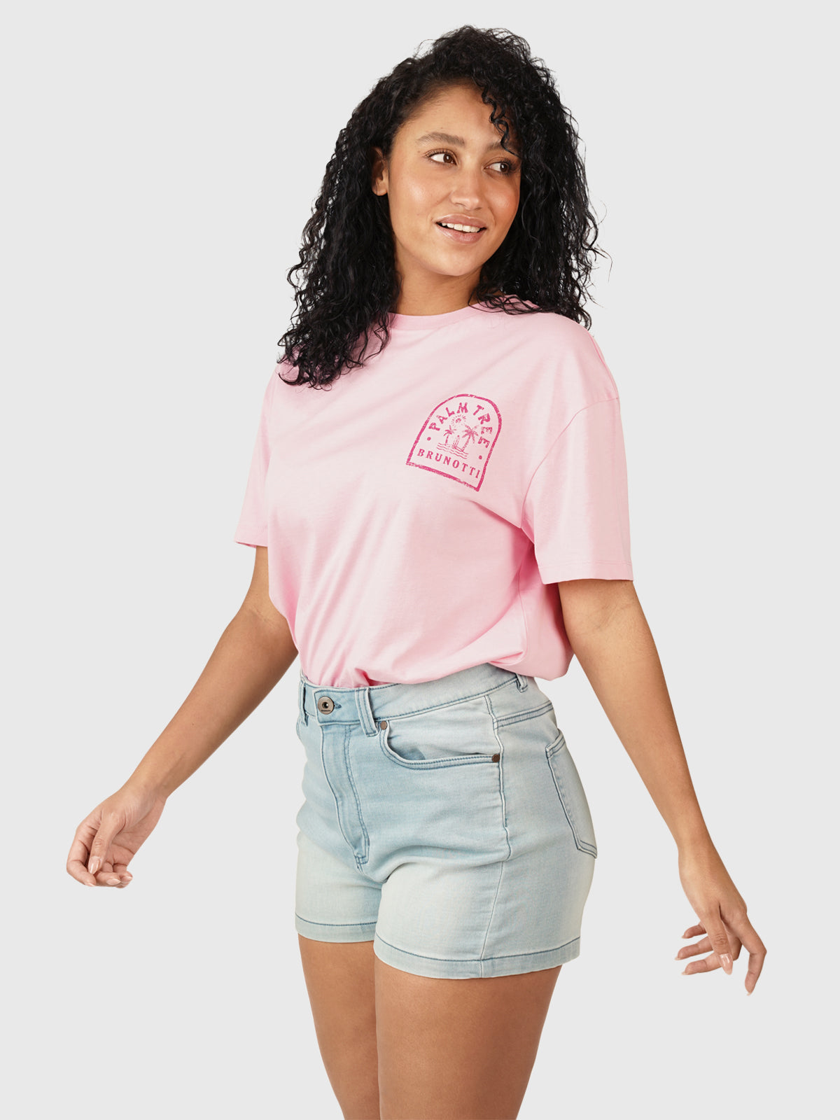 Vieve Dames Oversized T-Shirt | Roze