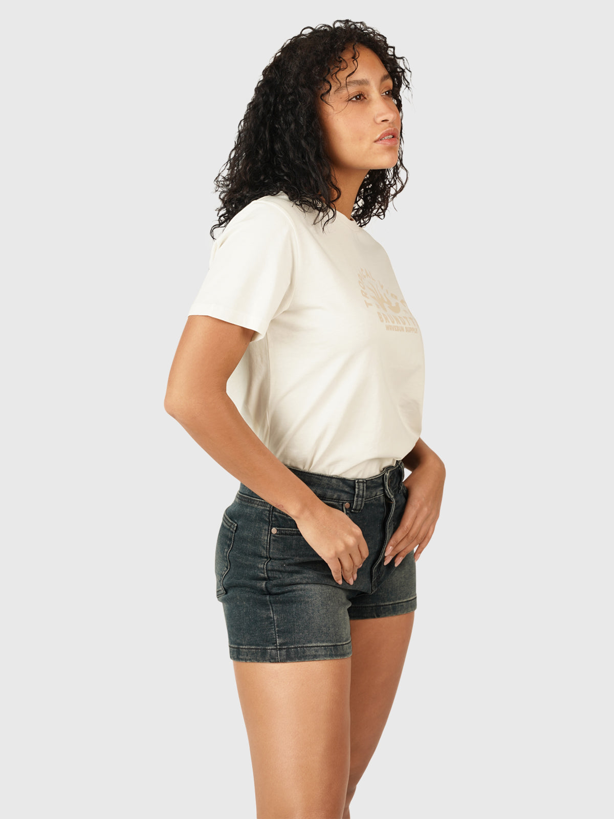 Mathilde Damen T-Shirt | Off-White