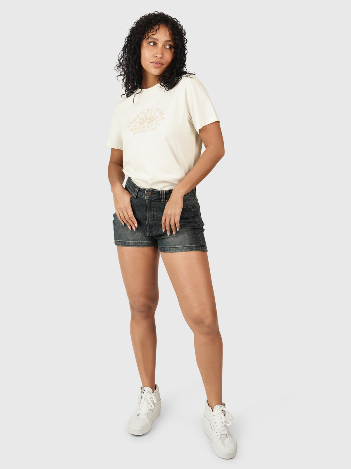 Mathilde Damen T-Shirt | Off-White
