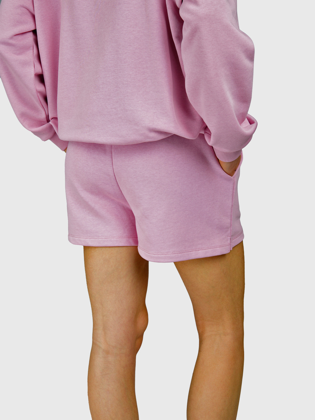 Milly Women Sweat Short | Mauve Mist