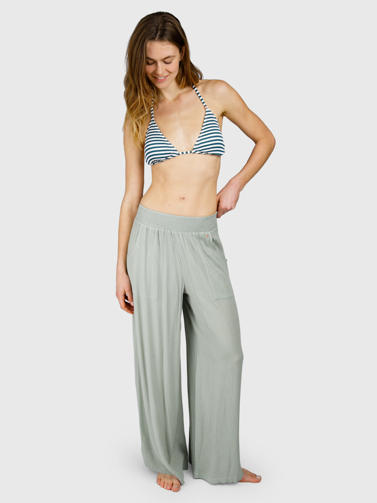 Catalina Women Pants | Aqua Grey