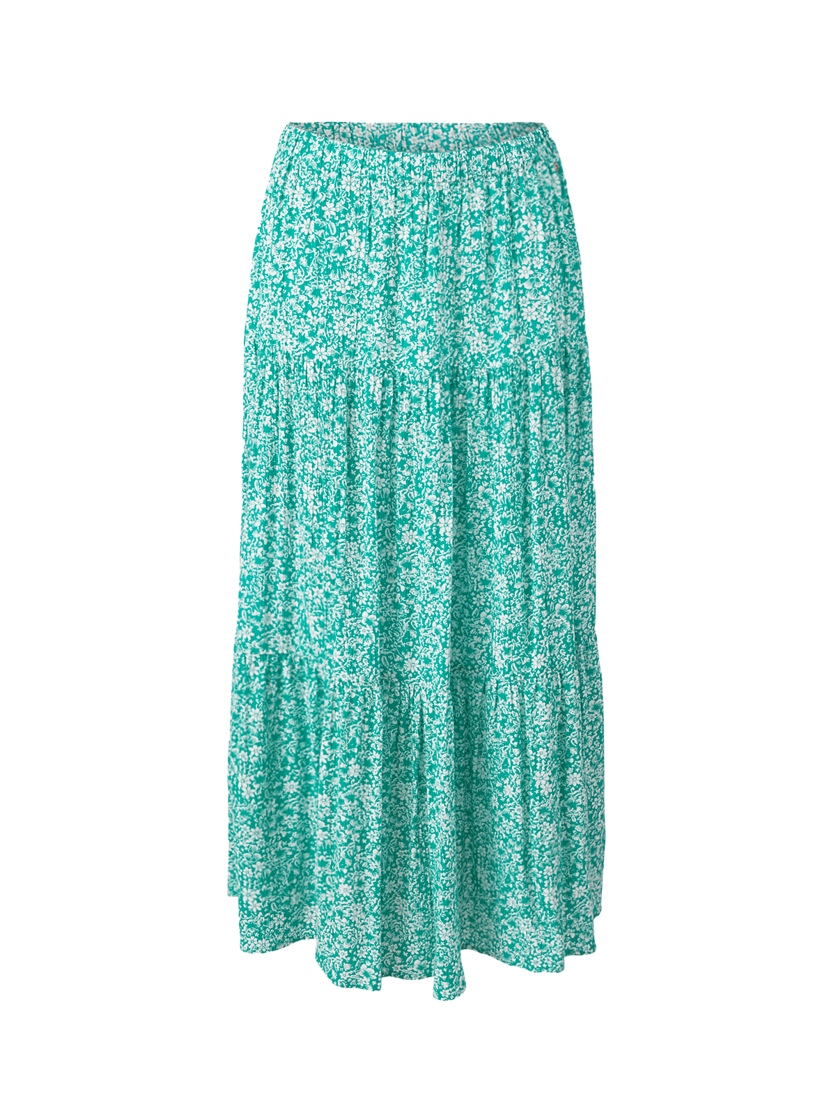 Romy-Ditsy Damen Skirt | Grün