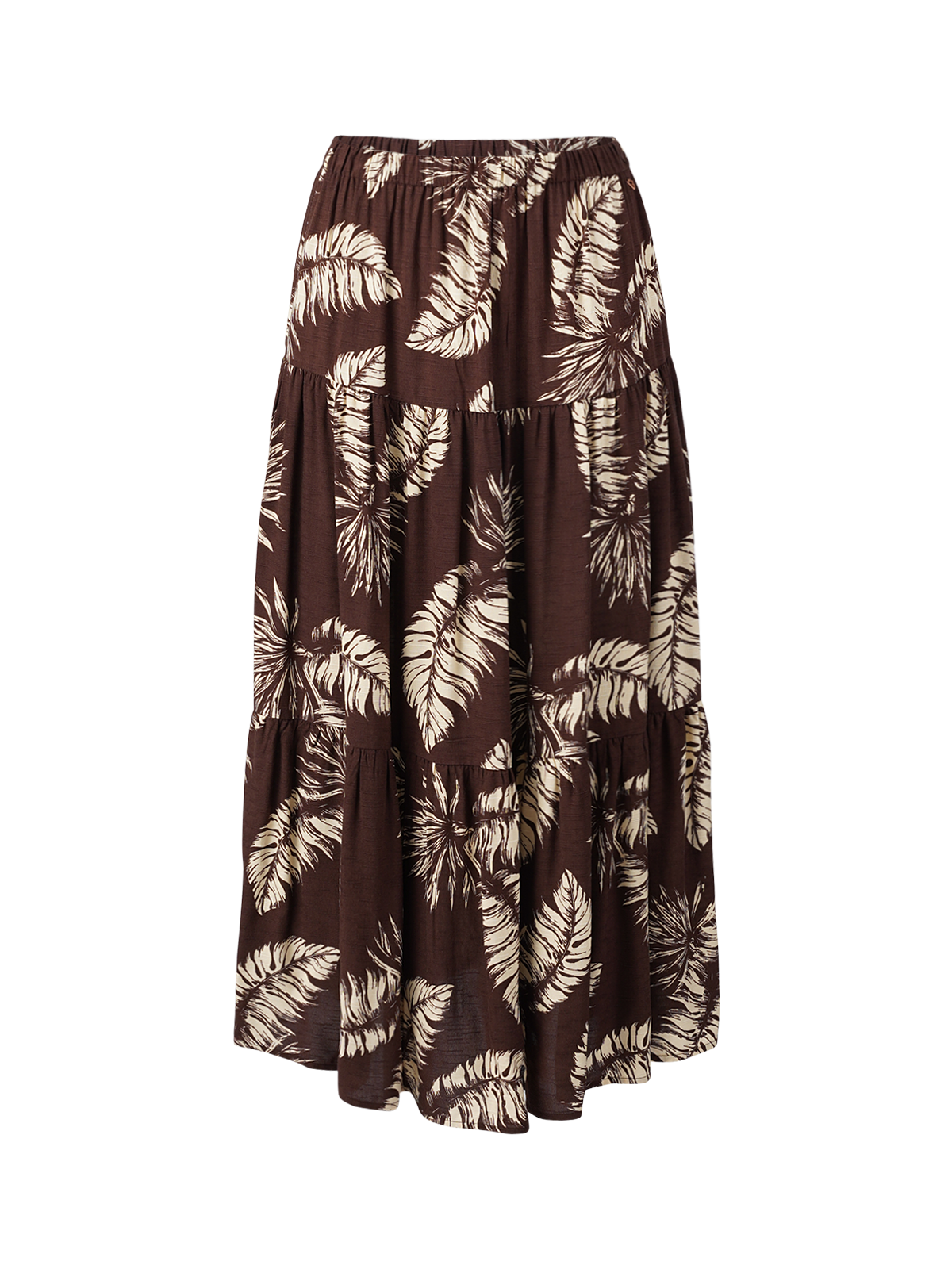 Romy-Palm Women Skirt | Brown