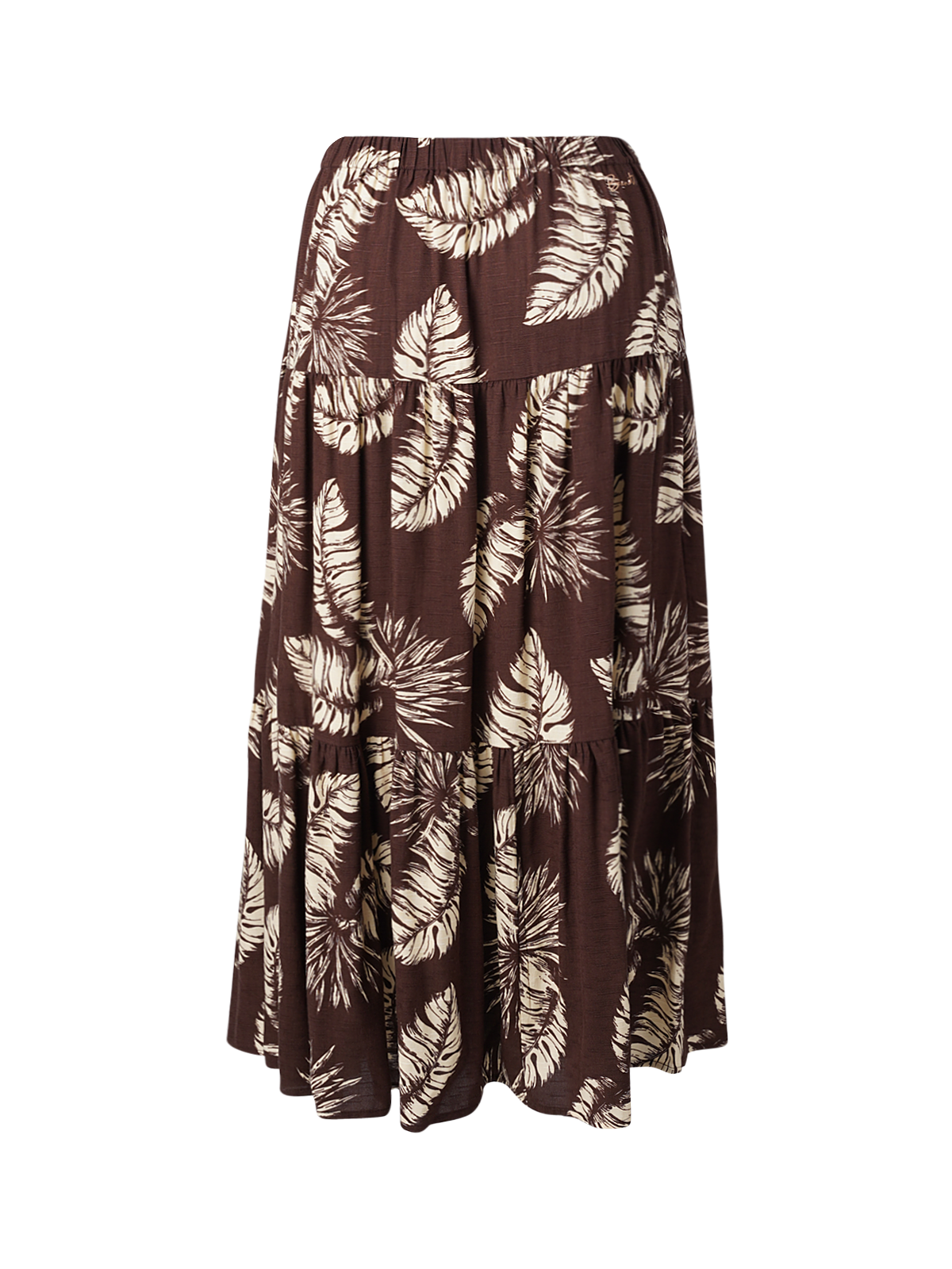 Romy-Palm Women Skirt | Brown