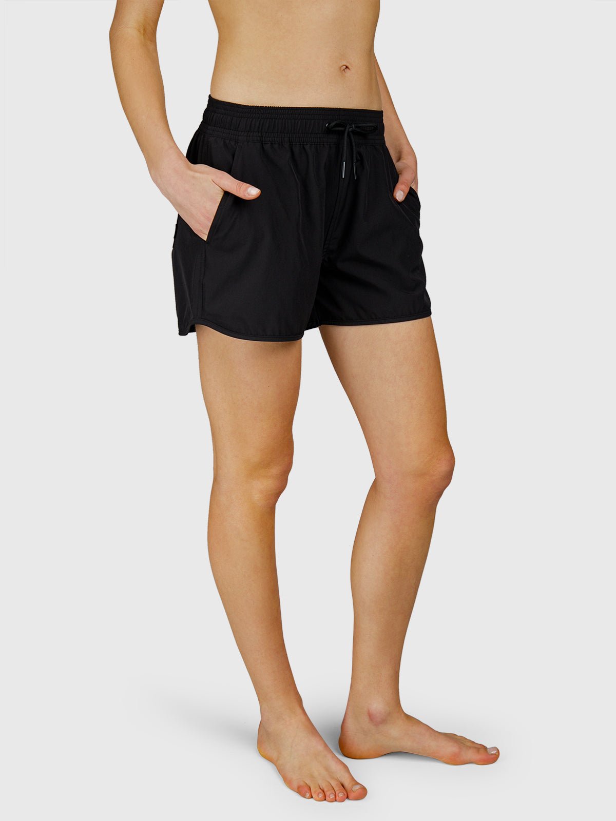 Toluca Damen Badeshorts | Schwarz
