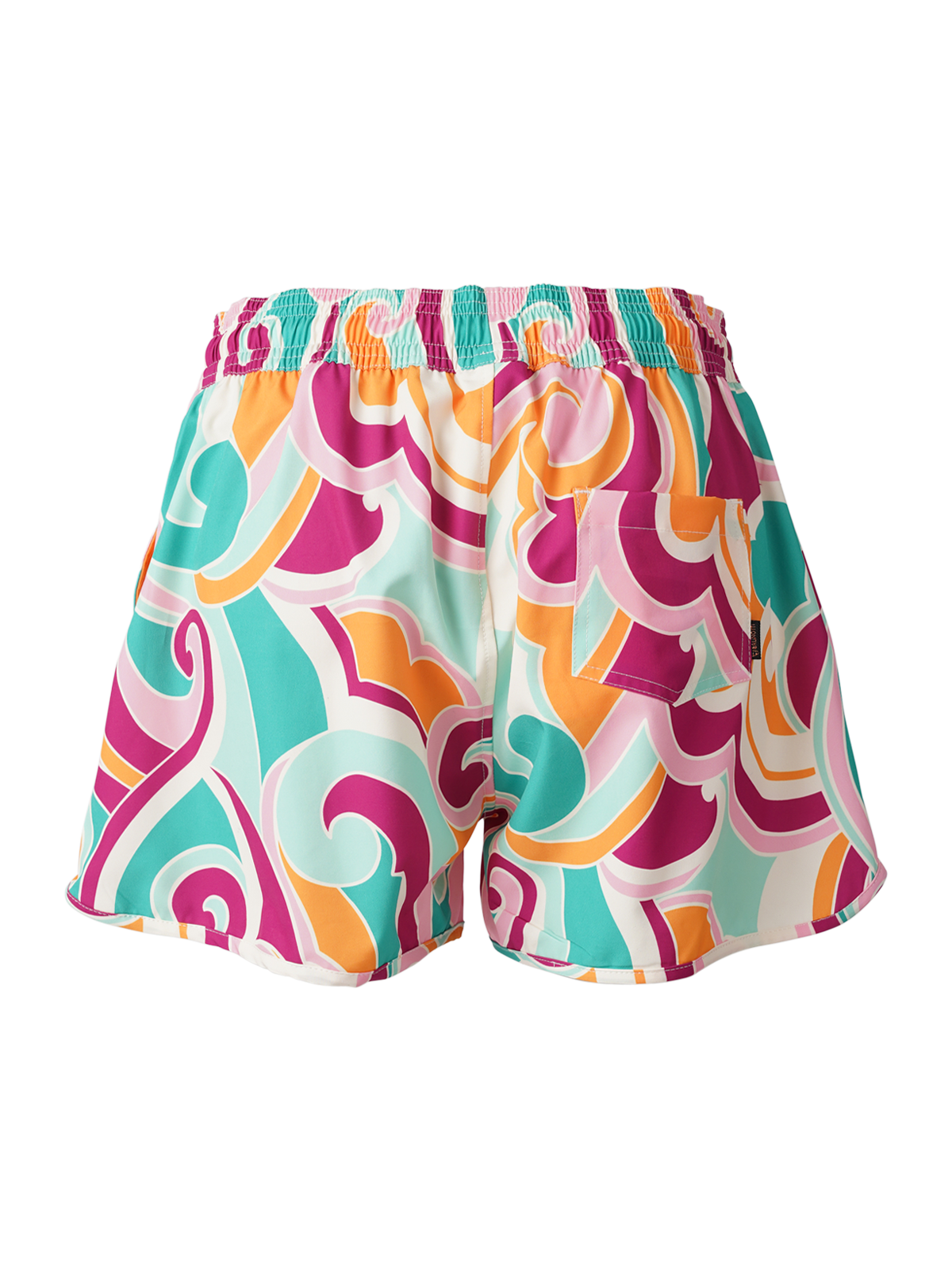 Toluca-Swirl Women Swim Shorts | Multi Color