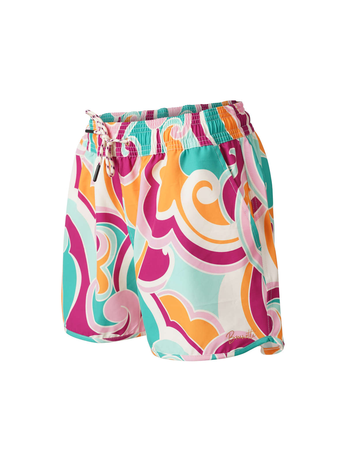 Toluca-Swirl Damen Badeshorts | Multi Color