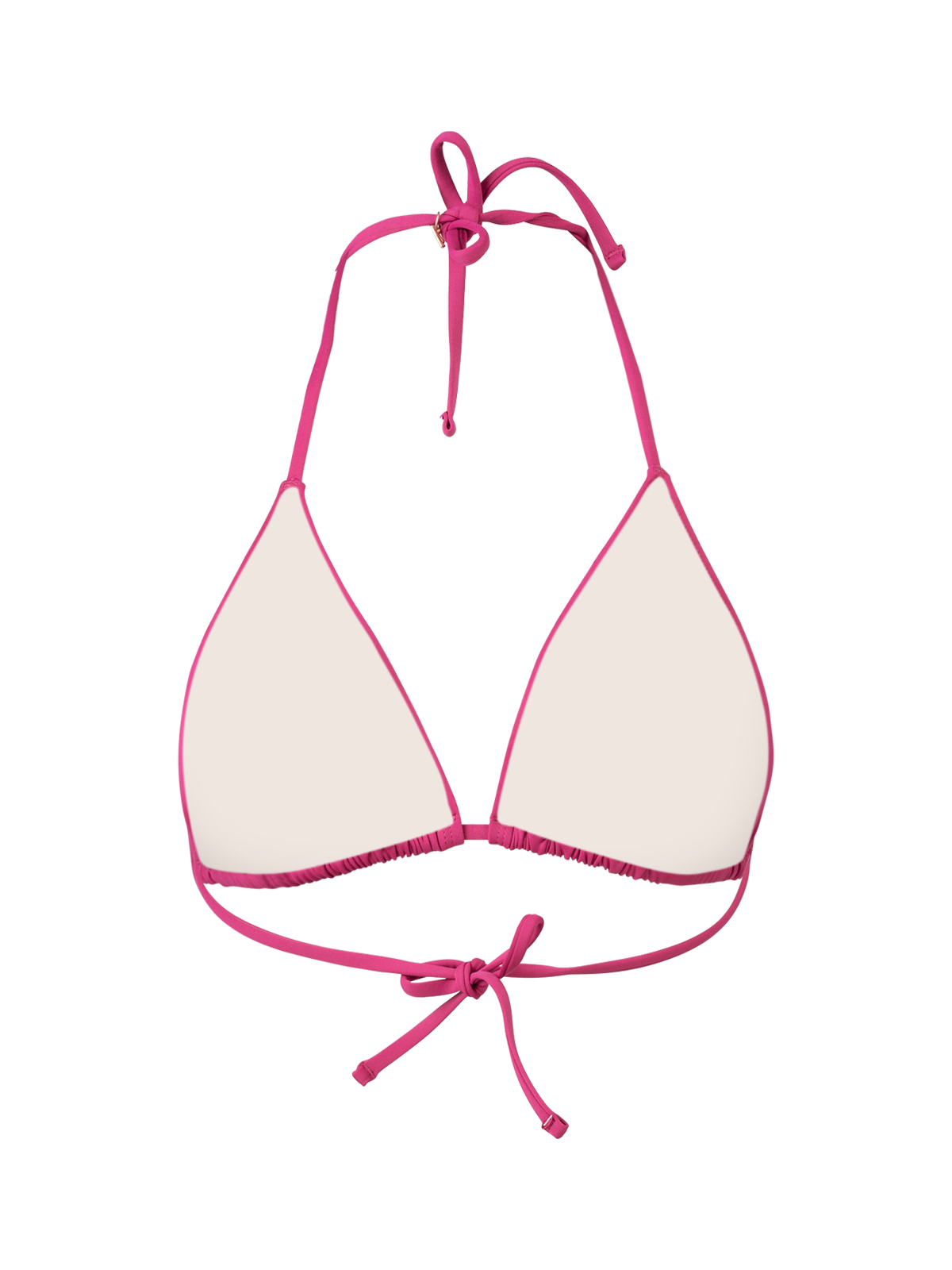 Novalee Women Slider Triangle Bikini Top | Magenta