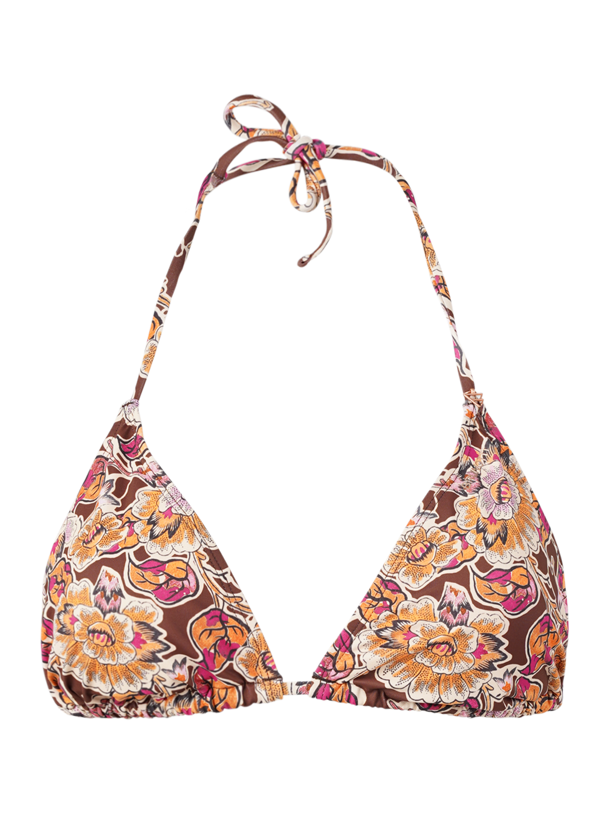 Novalee-Sakai Damen Slider Triangel Bikini Top | Multi Color