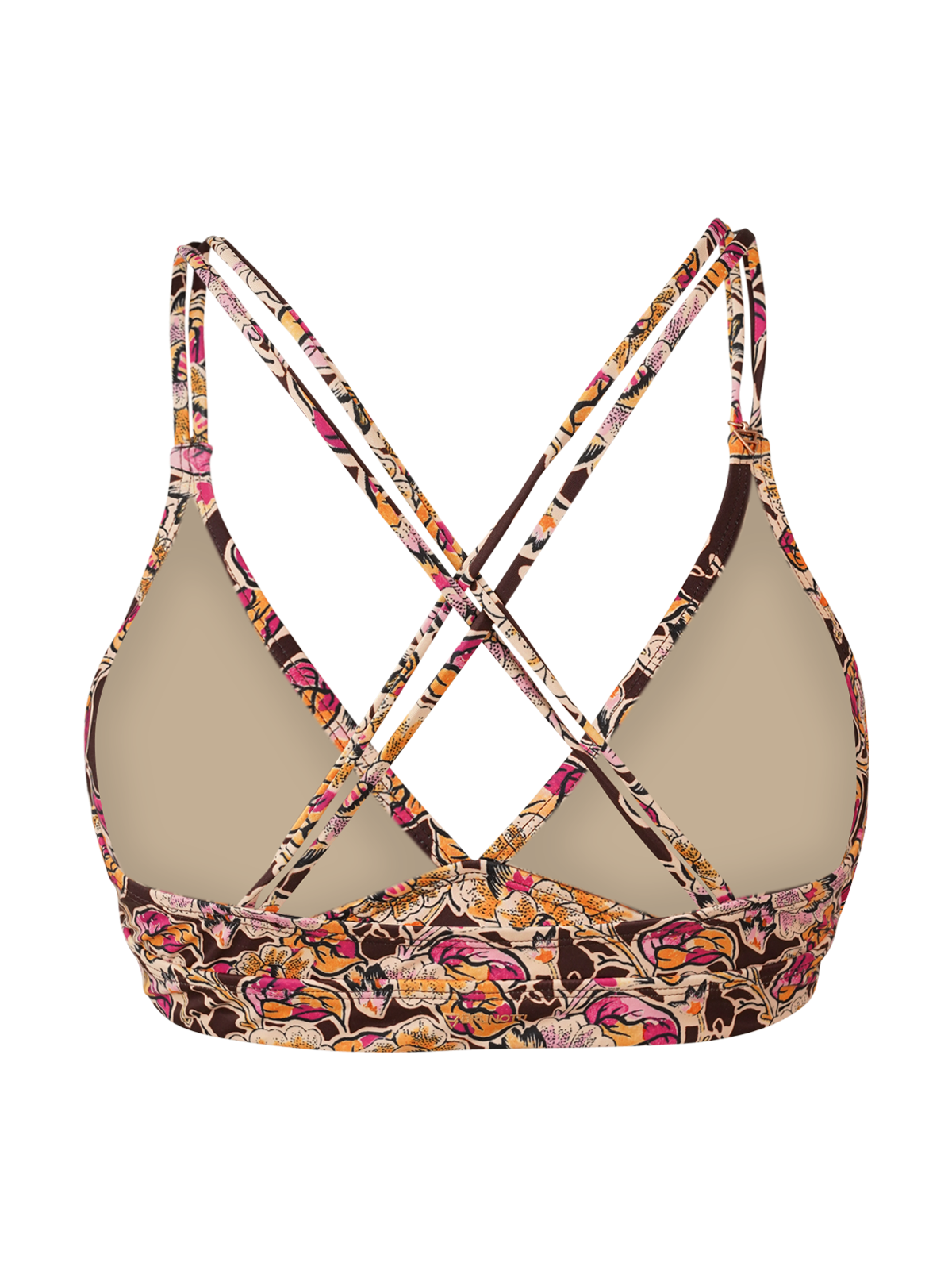 Delphinia-Sakai Damen Bralette Bikini Top | Multi Color