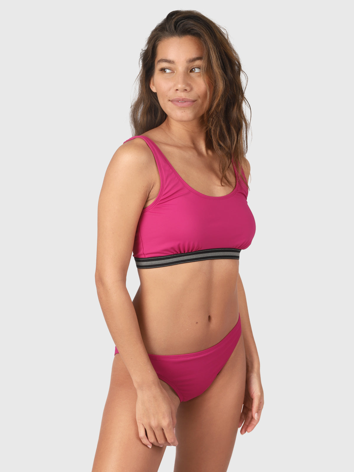 Korola Women Sports Bikini Top | Magenta