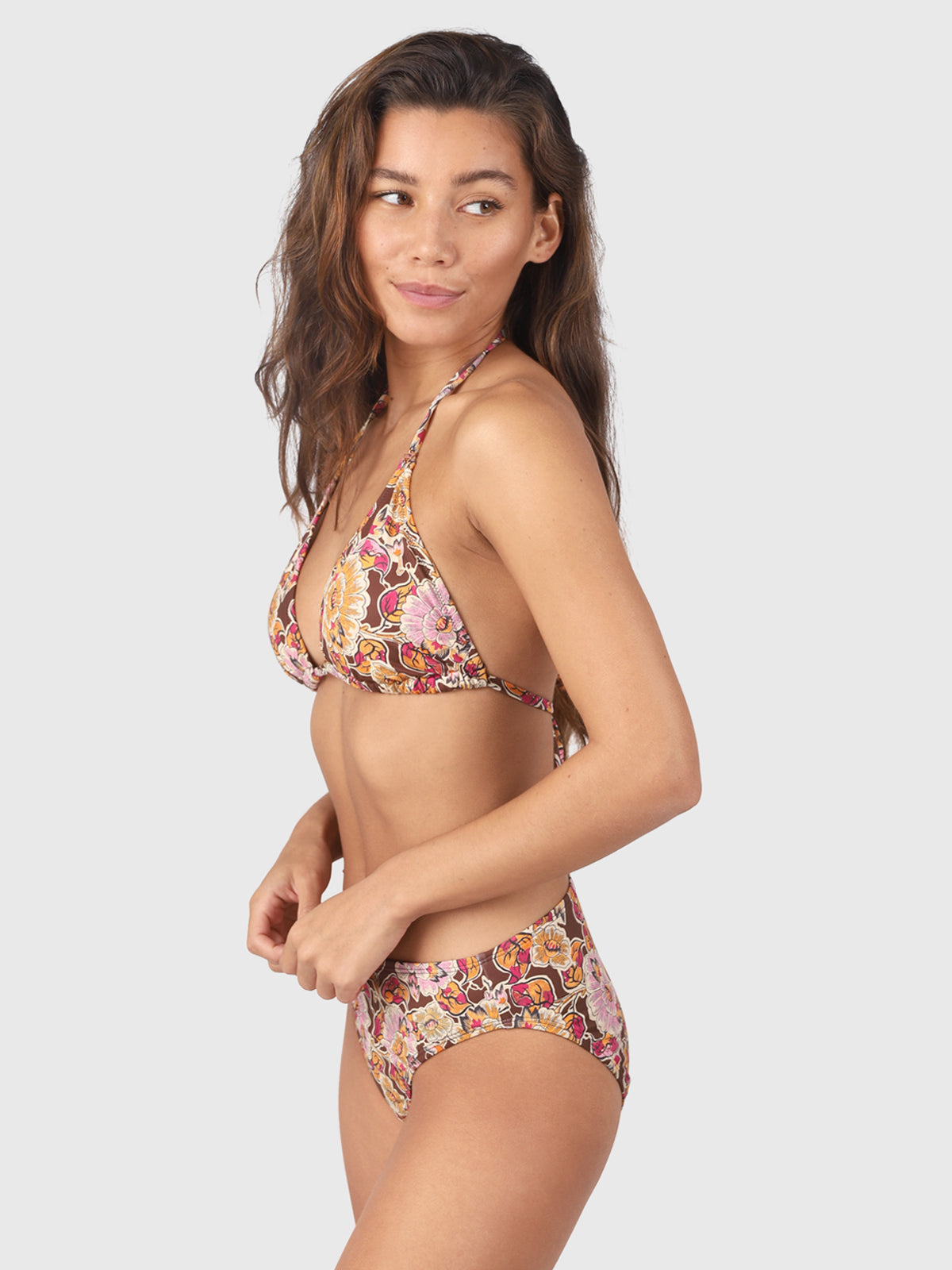 Lollypop-Sakai Women Slider Triangle Bikini Set | Multi Color