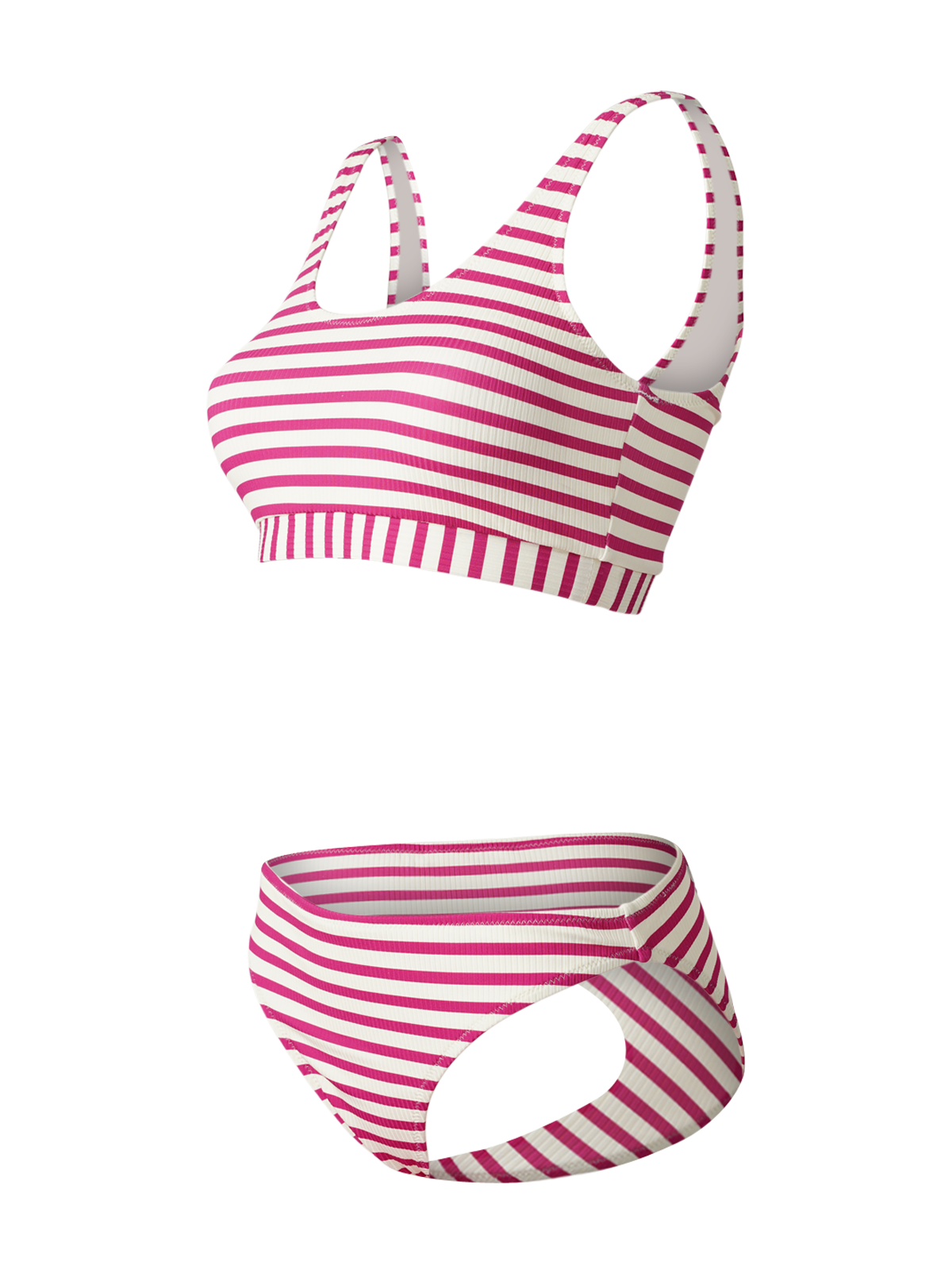 Isabelle-YD Women Sports Bikini Set | Magenta