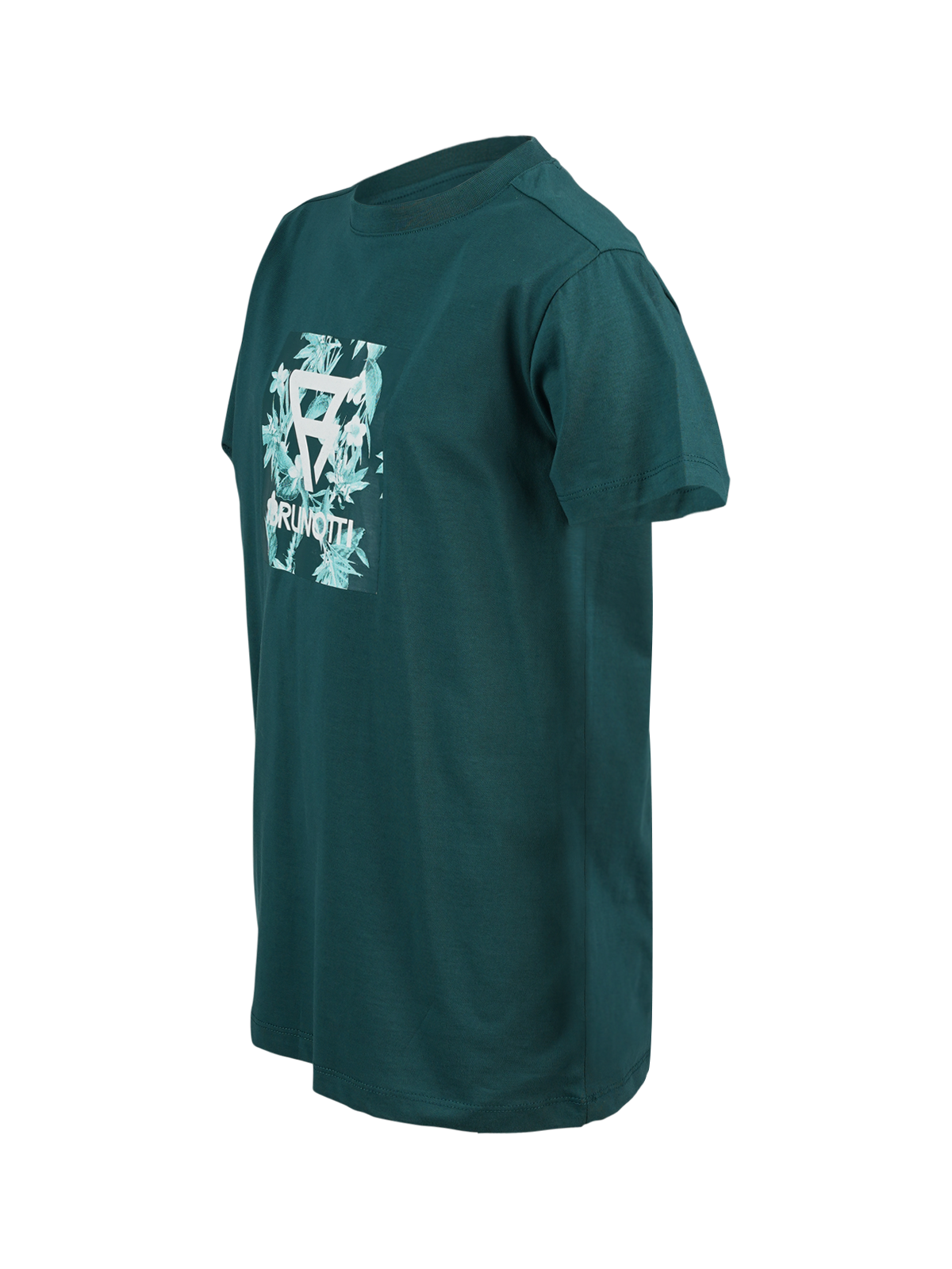 Jahny-Logosquare Boys T-shirt | Green