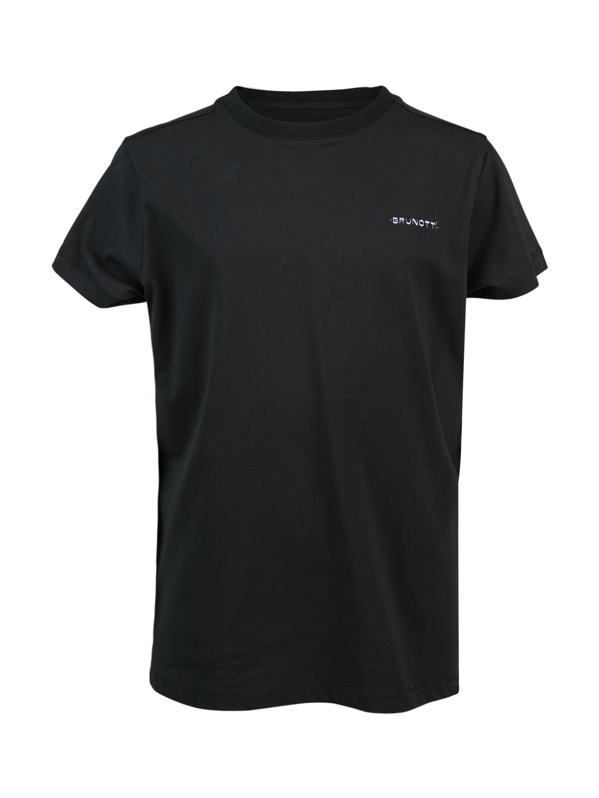 Oval-Mountainy Jungen T-shirt | Schwarz
