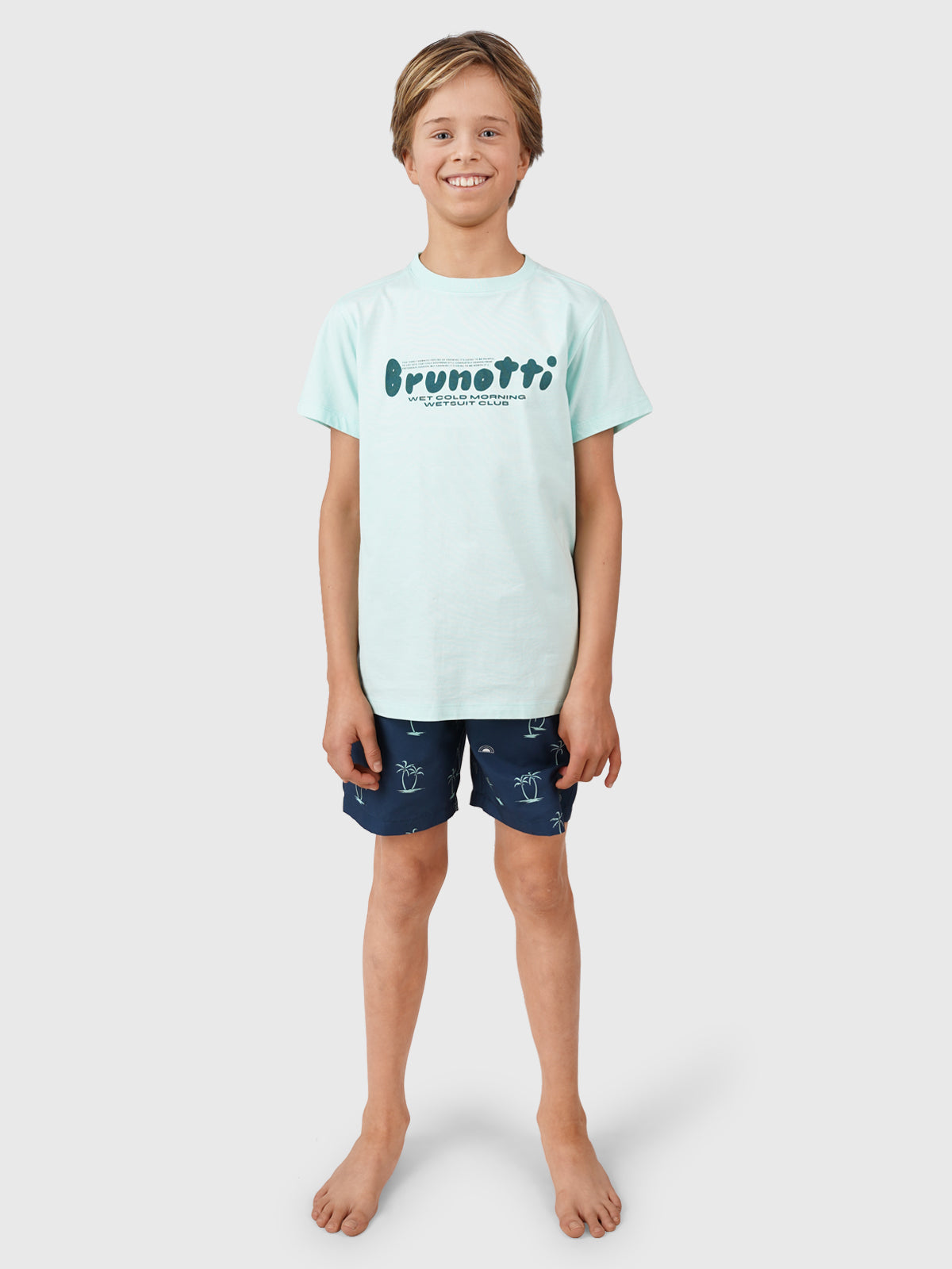 Jahny-Logo Boys T-shirt | Mint