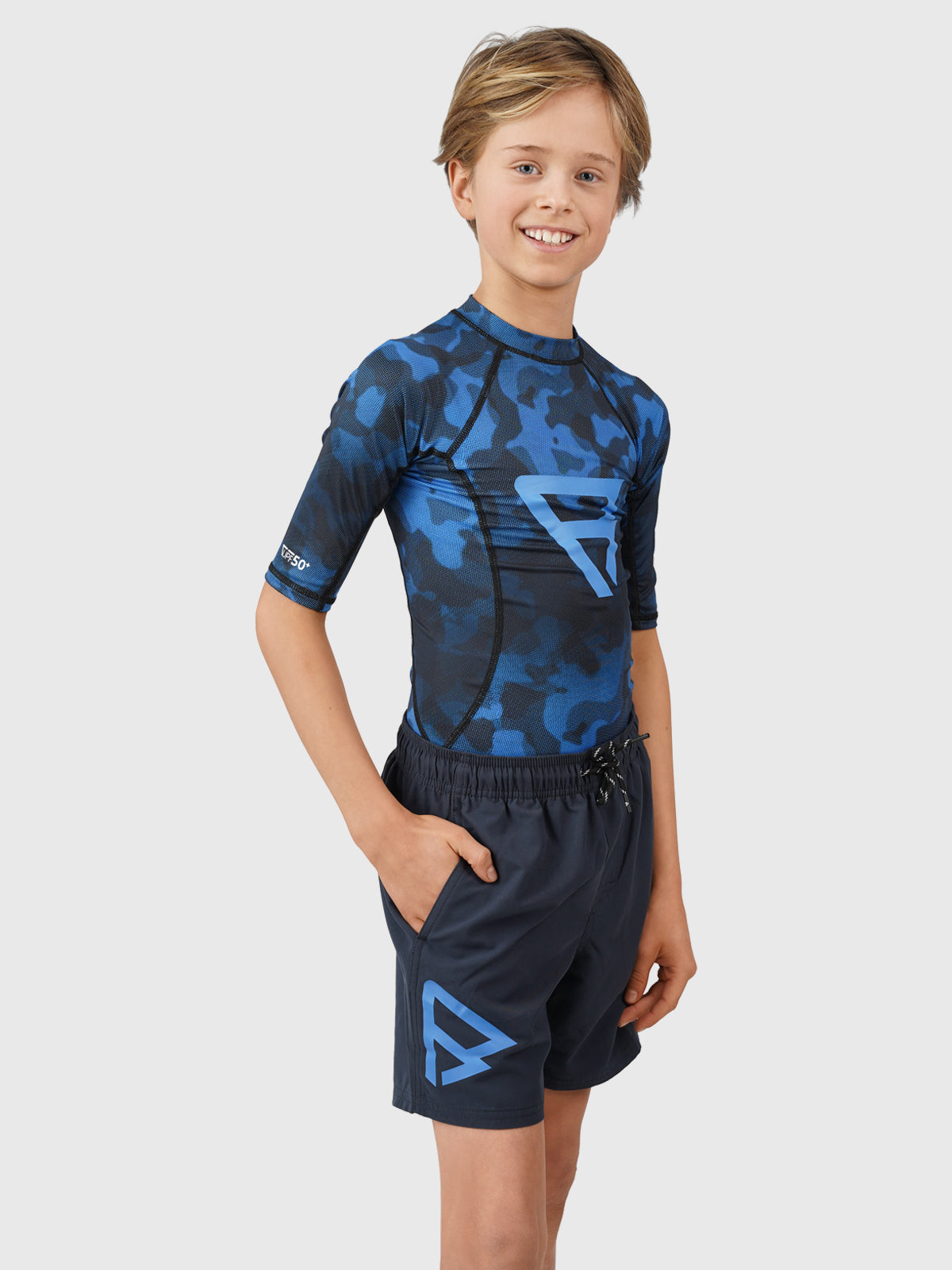 Crunotos Jungen Badeshorts | Blau