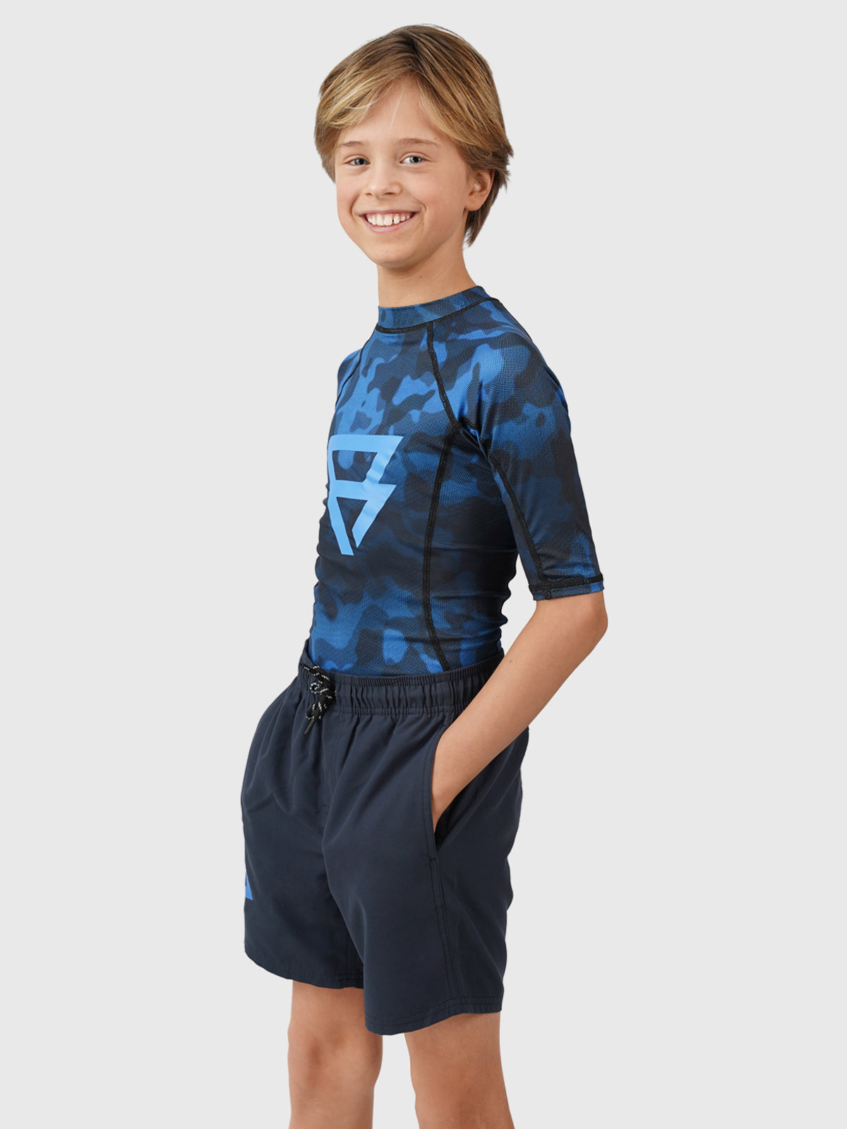 Crunotos Jungen Badeshorts | Blau