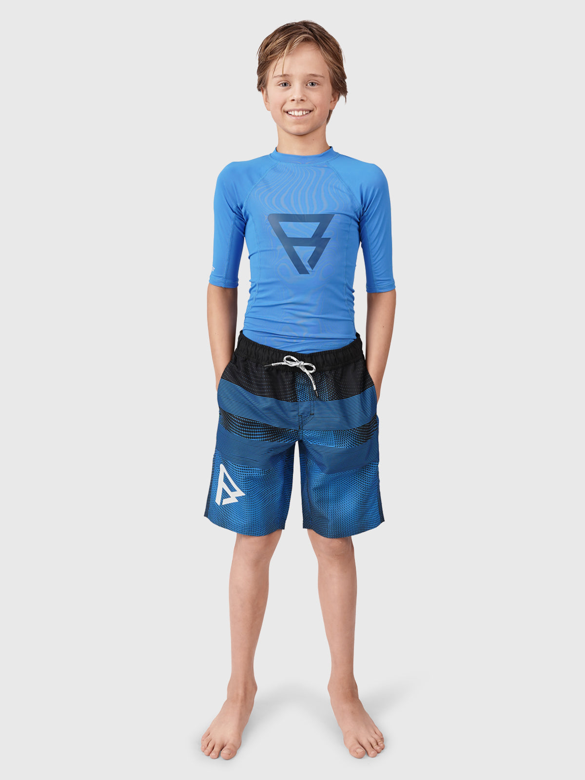Archaly Boys Swim Shorts | Blue