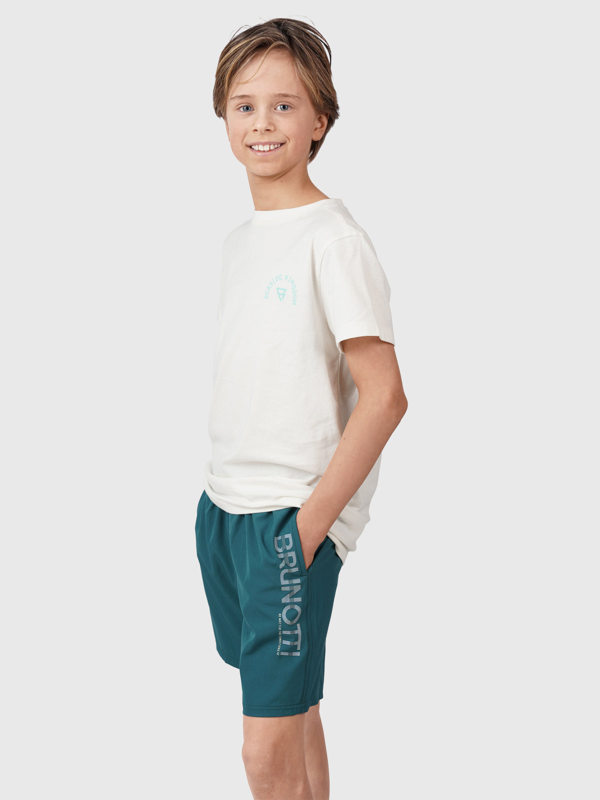 Lestery Jungen Badeshorts | Grün