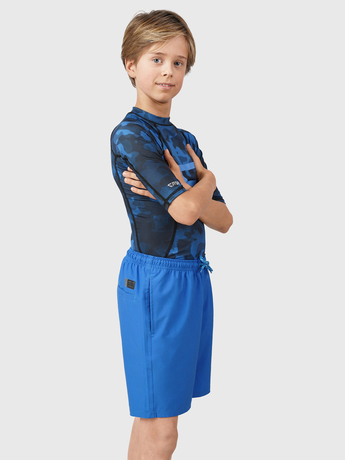 Lestery Jungen Badeshorts | Blau