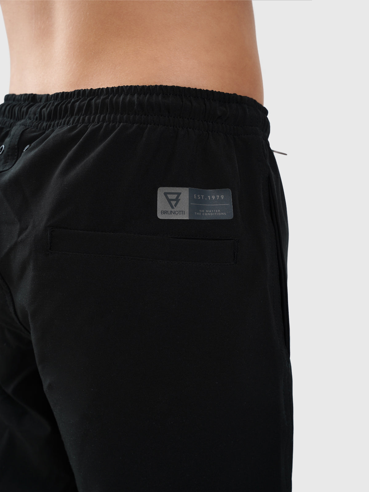 Lestery Jungen Badeshorts | Schwarz