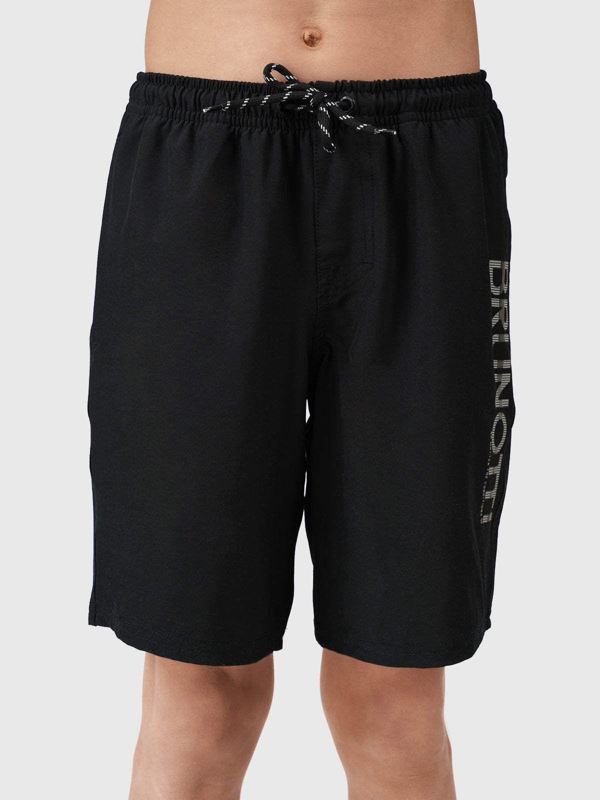 Lestery Jungen Badeshorts | Schwarz