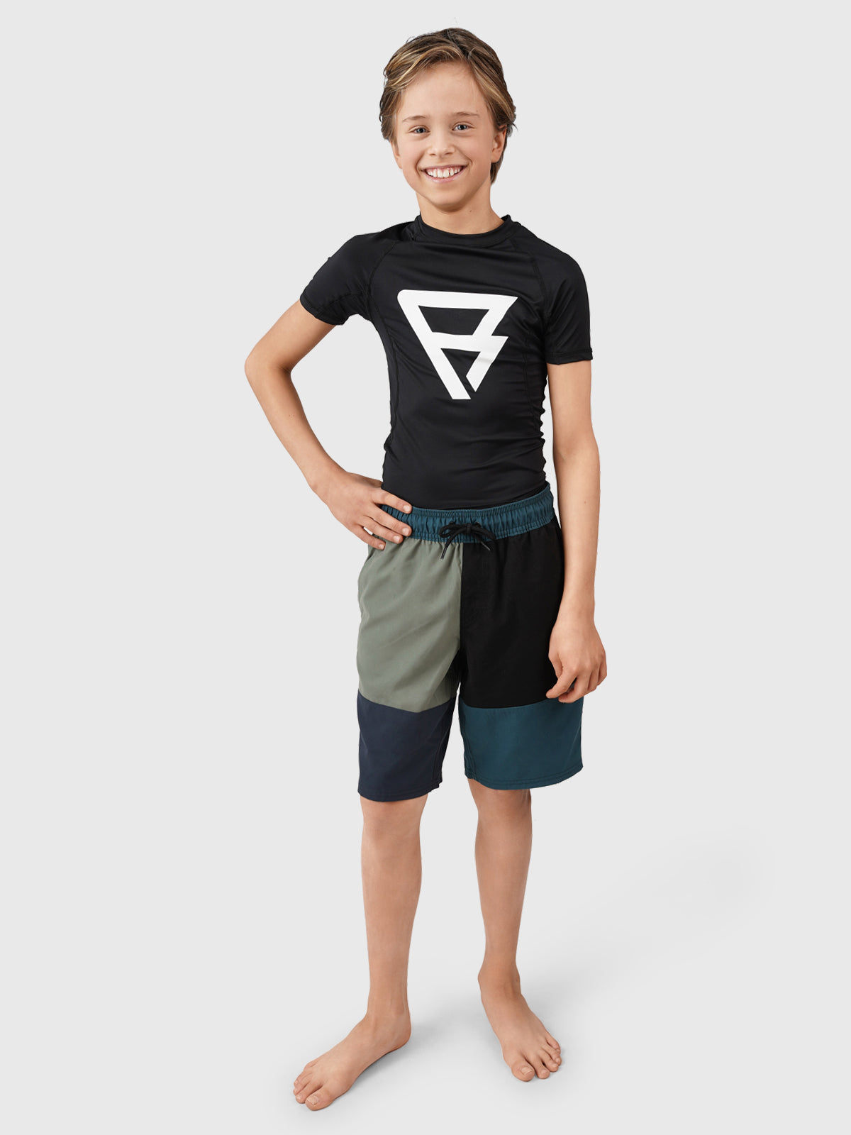 Dudsey Jungen Badeshorts | Schwarz
