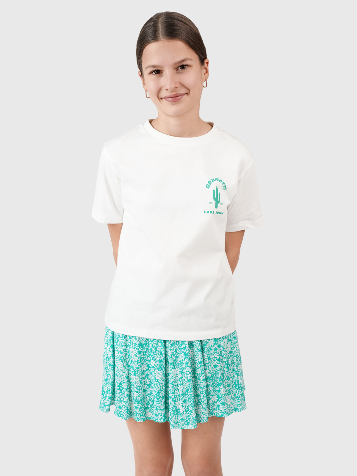 Vievy Meisjes T-shirt | Off-White