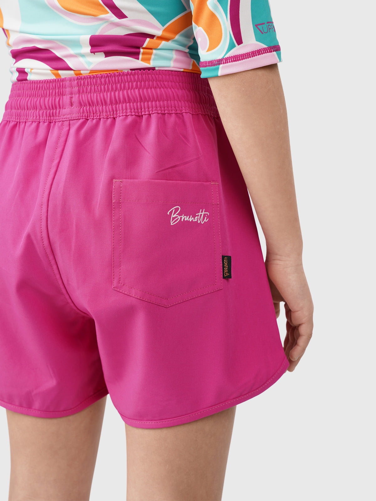 Tulya Girls Swim Shorts | Pink
