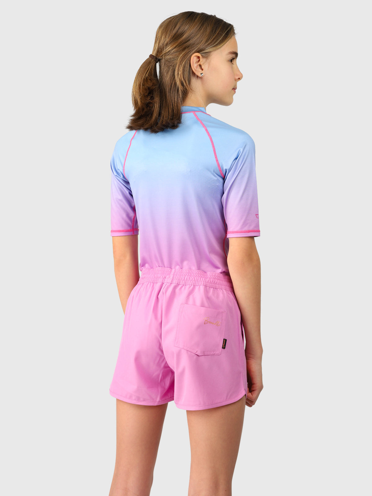 Tulya Girls Swim Shorts | Violet