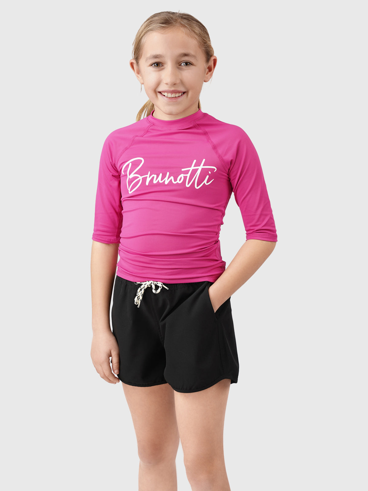 Tulya Mädchen Badeshorts | Schwarz