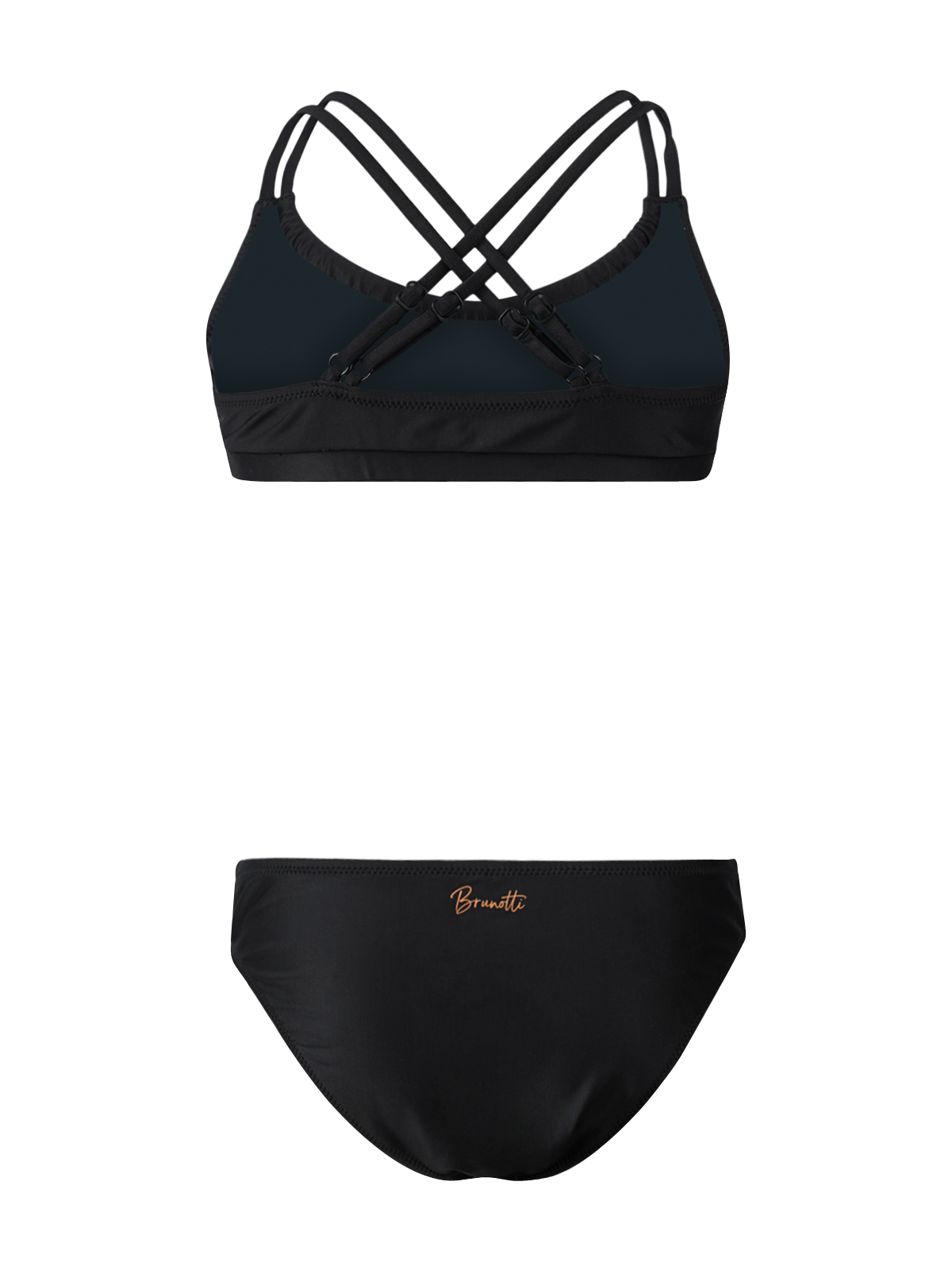 Ceralia Girls Bralette Bikini Set | Black