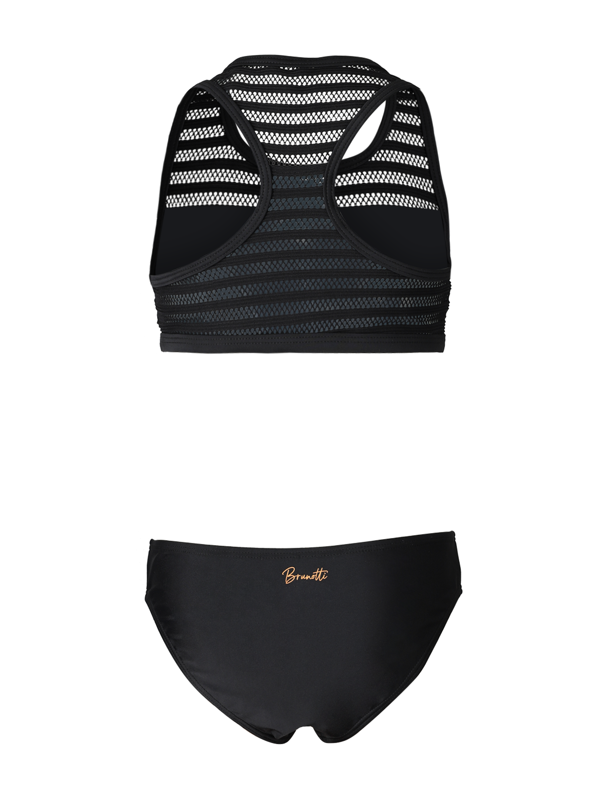 Eleny Girls Sports Bikini Set | Black
