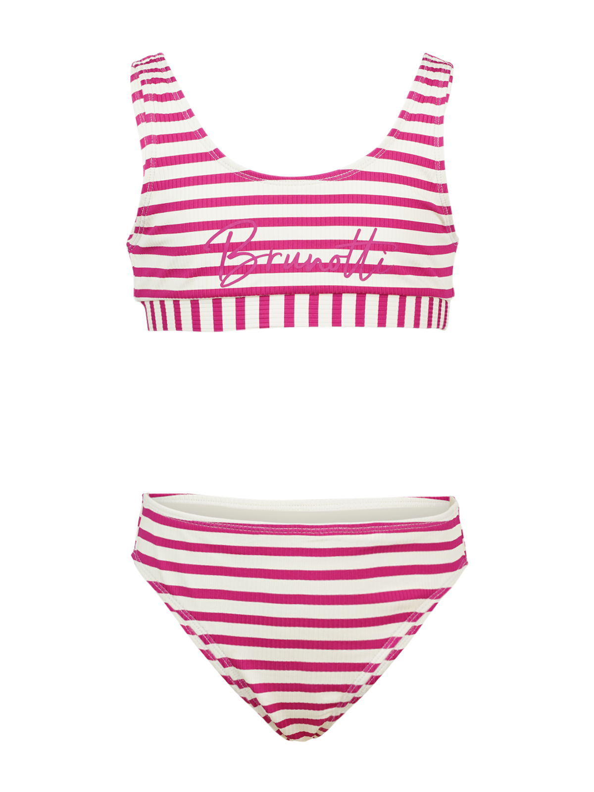 Lunina-YD Meisjes Sport Bikini Set | Magenta