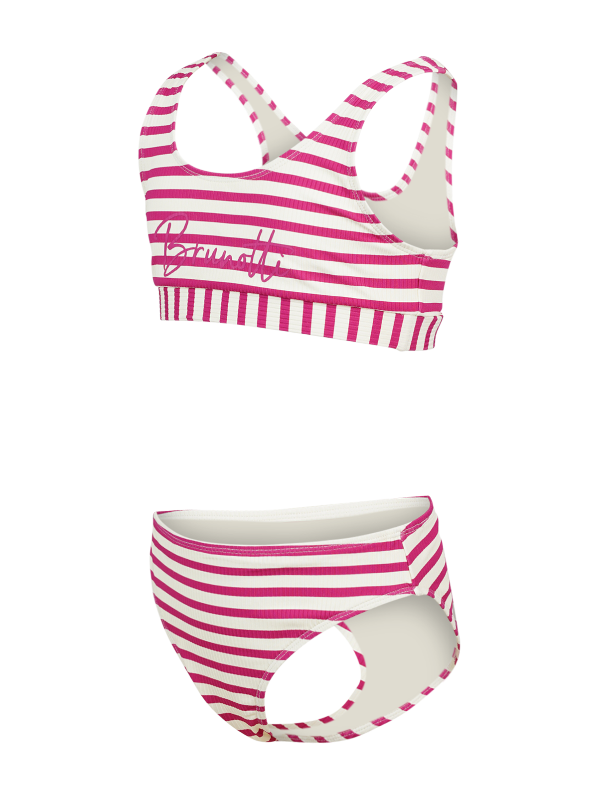 Lunina-YD Mädchen Sports Bikini Set | Pink