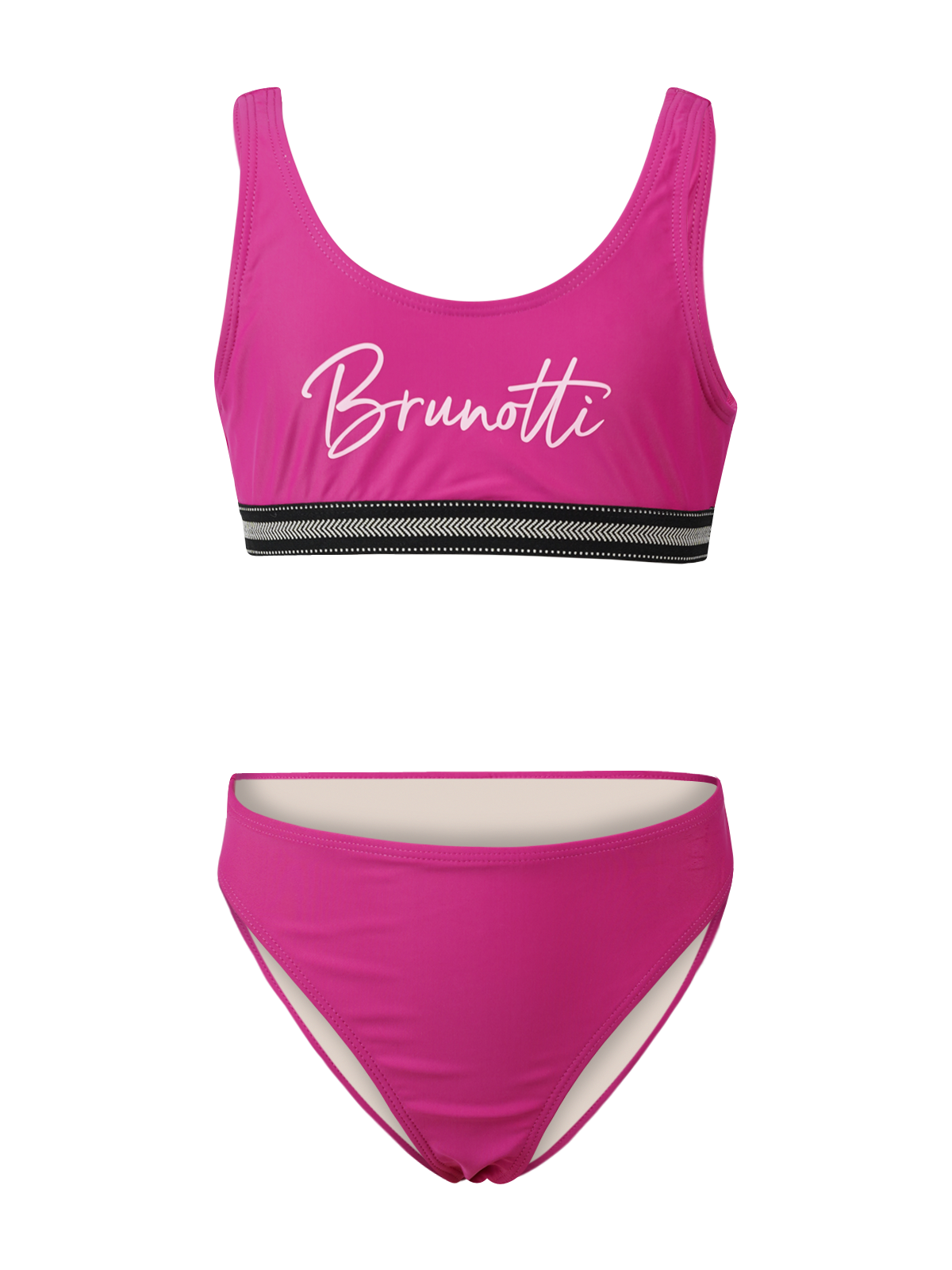 Mya Meisjes Sport Bikini Set | Magenta