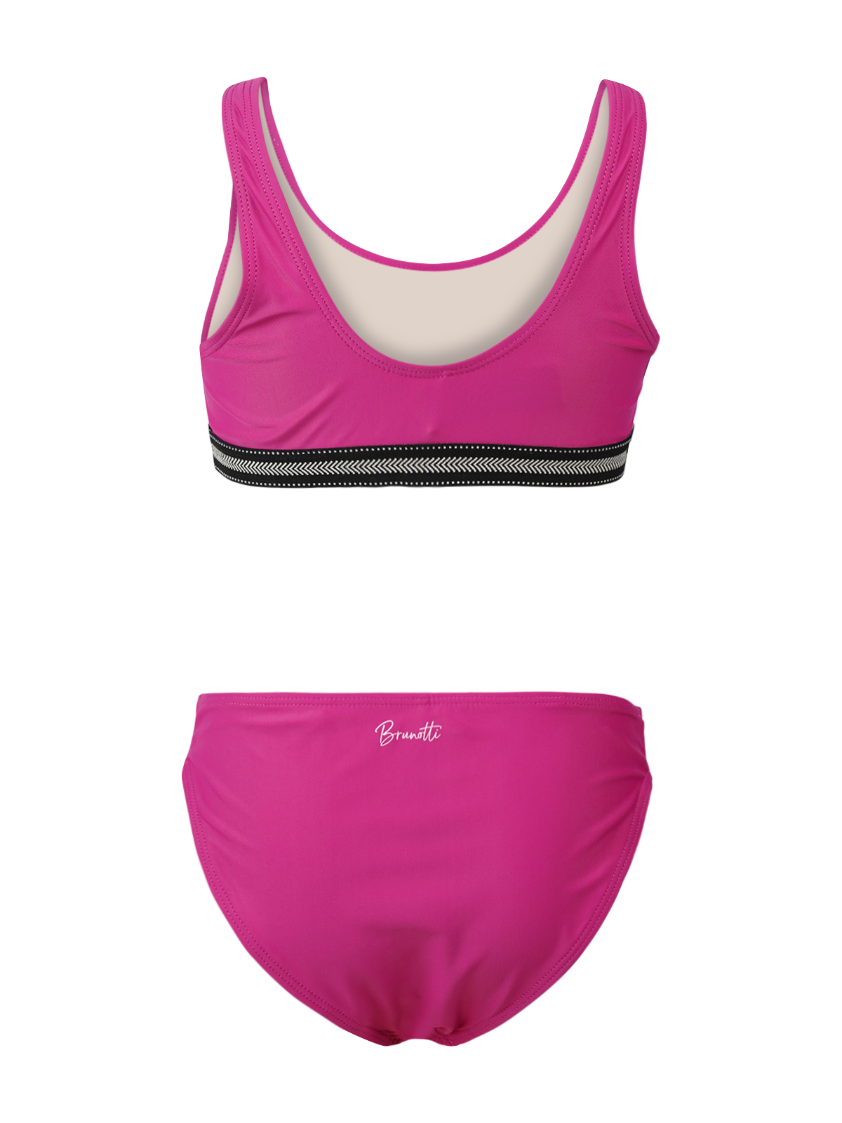 Mya Girls Sports Bikini Set | Magenta