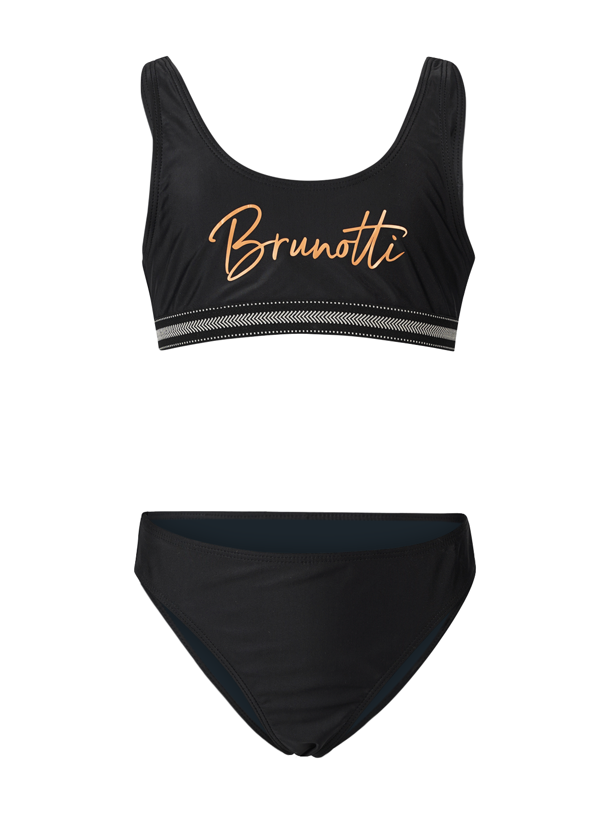 Mya Meisjes Sport Bikini Set | Zwart