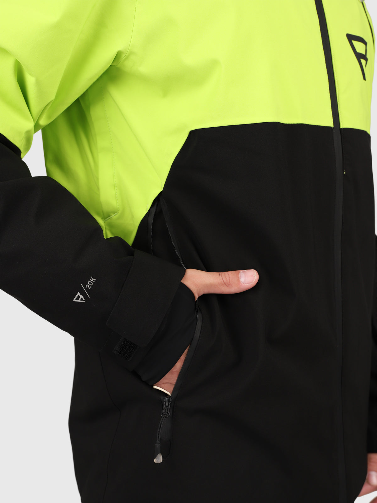 Curtis Men Snow Jacket | Electric