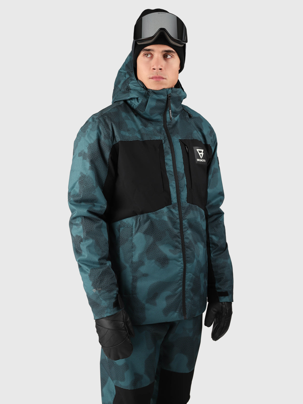 Reborn Men Snow Jacket | Fuel Green
