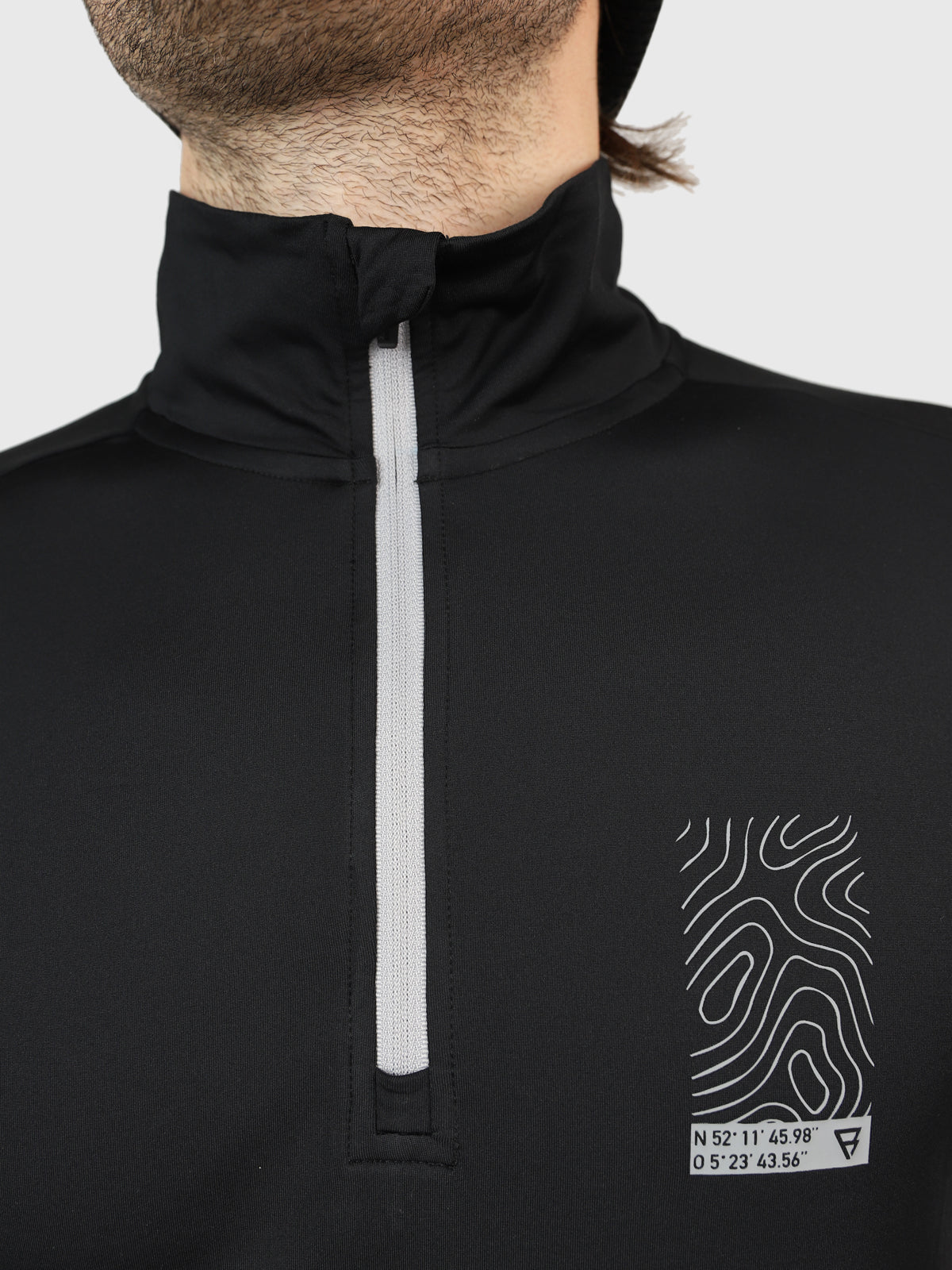 Torino Herren Polygiene Fleece | Schwarz