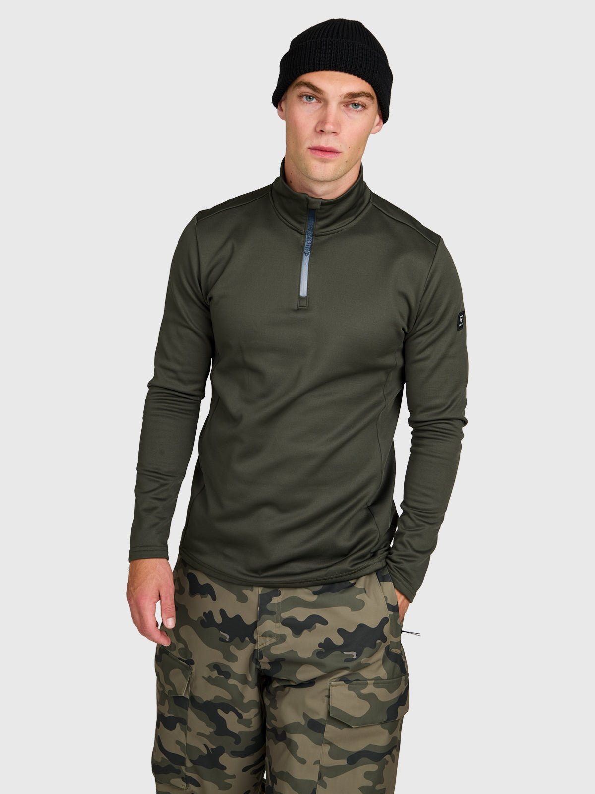 Heros Men Fleece | Deep Green