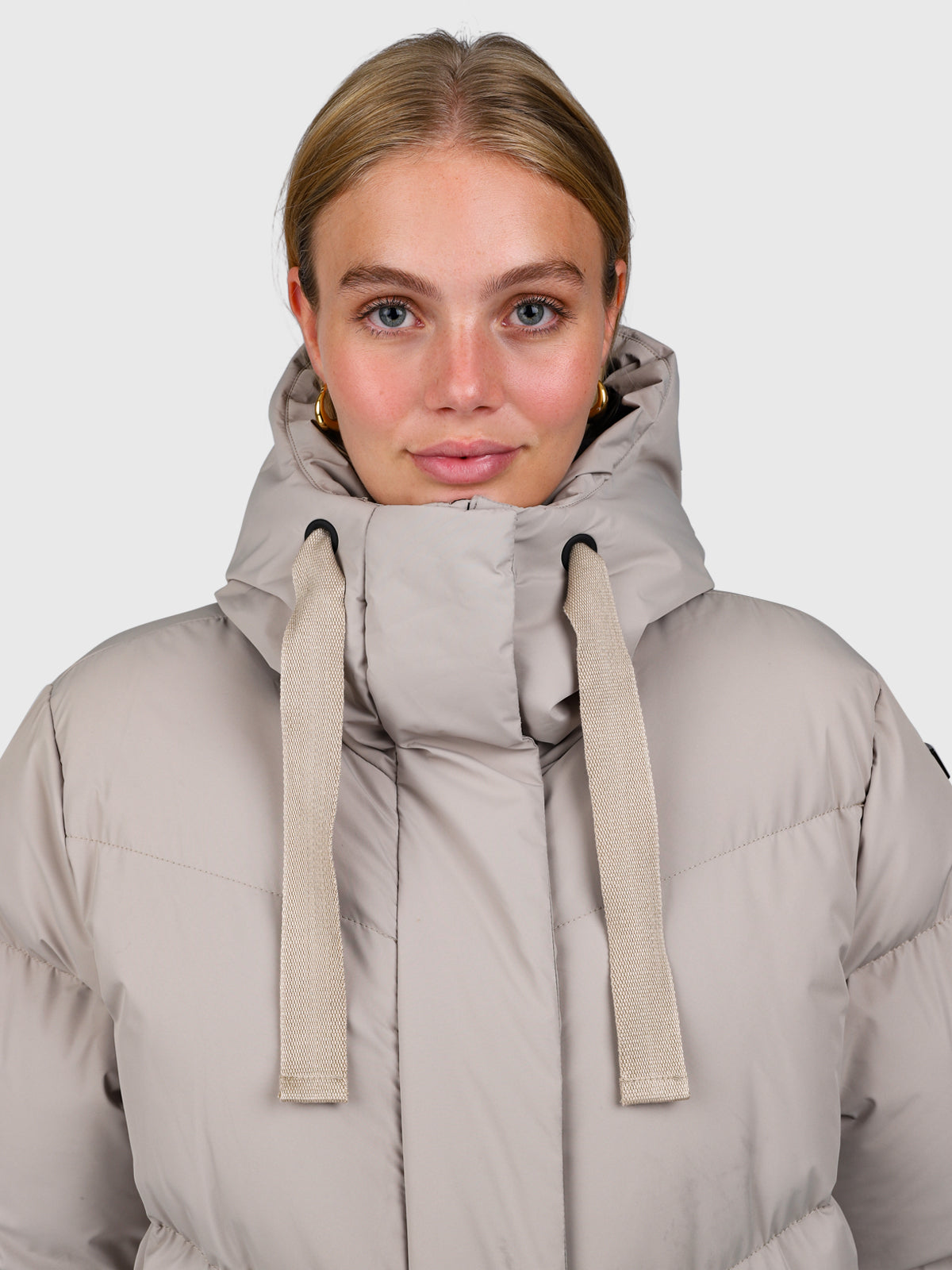 Bigsury Women Long Puffer Jacket | Fungi