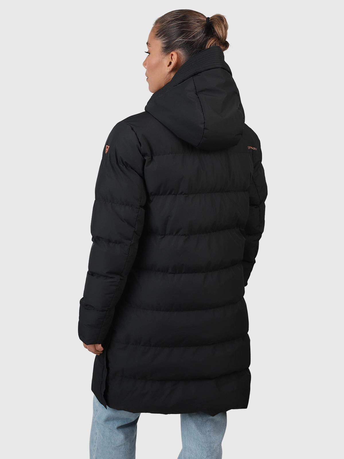 Madwell Damen Puffer Mantel | Schwarz