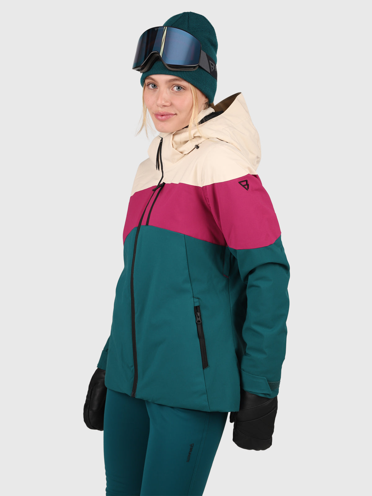 Fastonia Damen Skijacke | Evergreen
