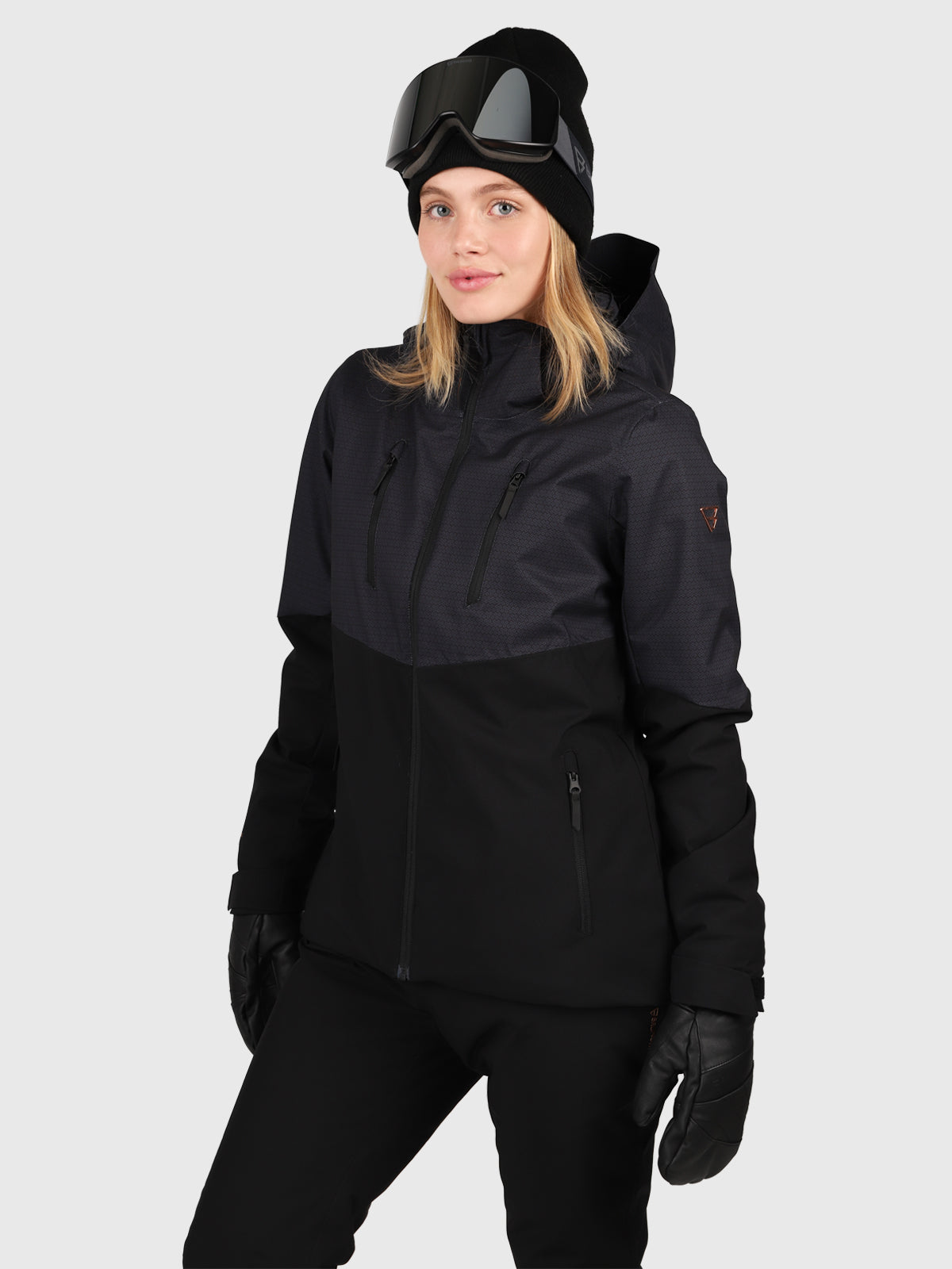 Lattea Damen Skijacke | Schwarz