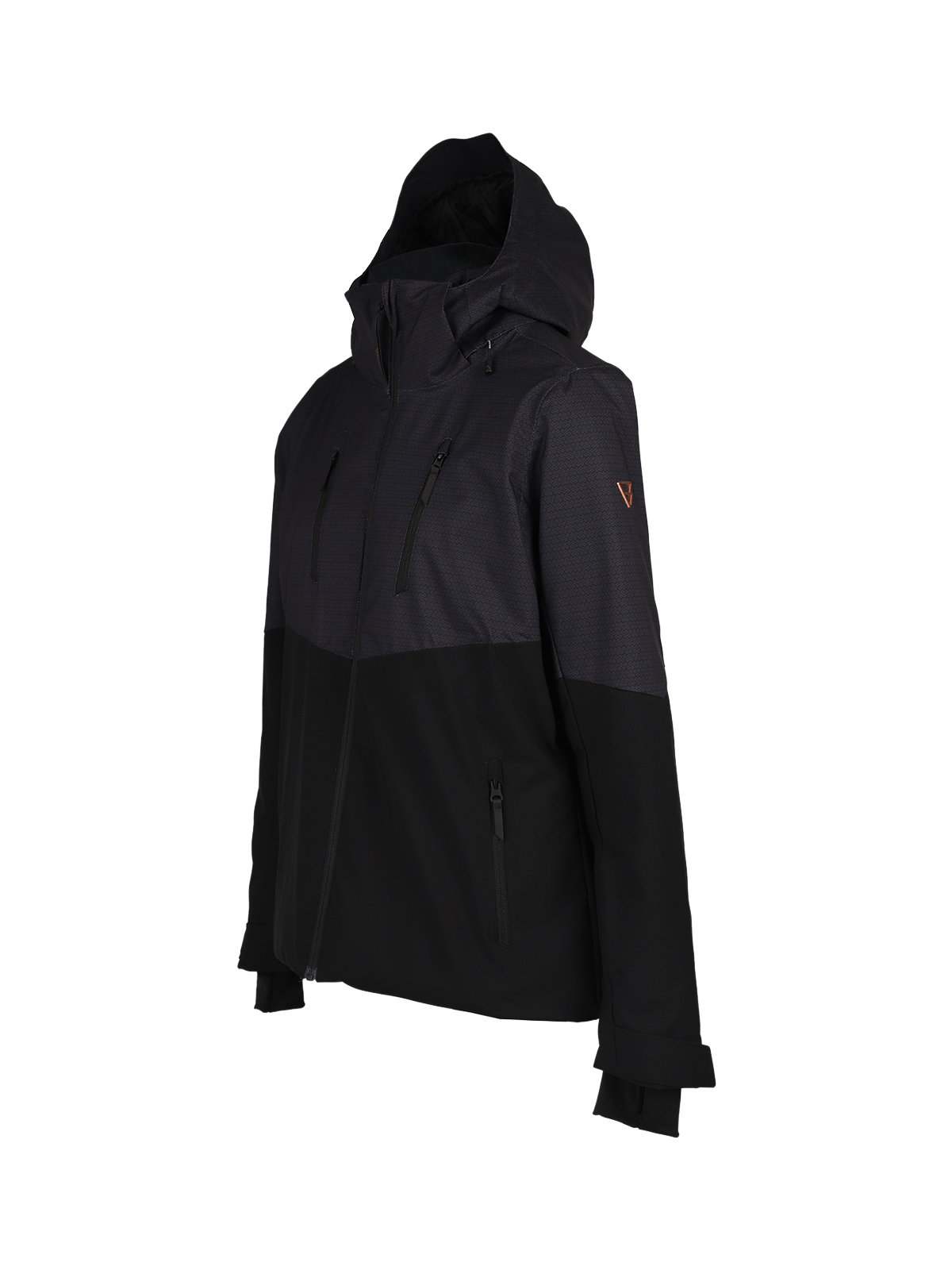 Lattea Damen Skijacke | Schwarz