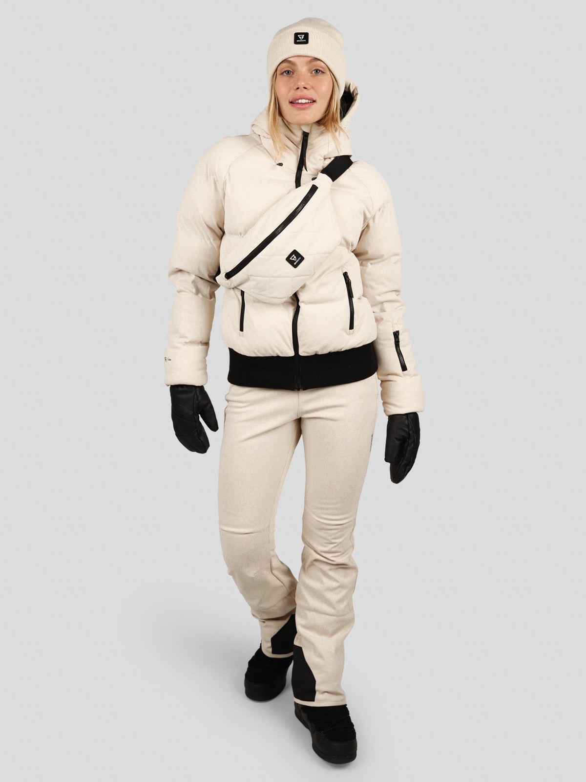 Firecrown Dames Puffer Ski Jas | Canvas