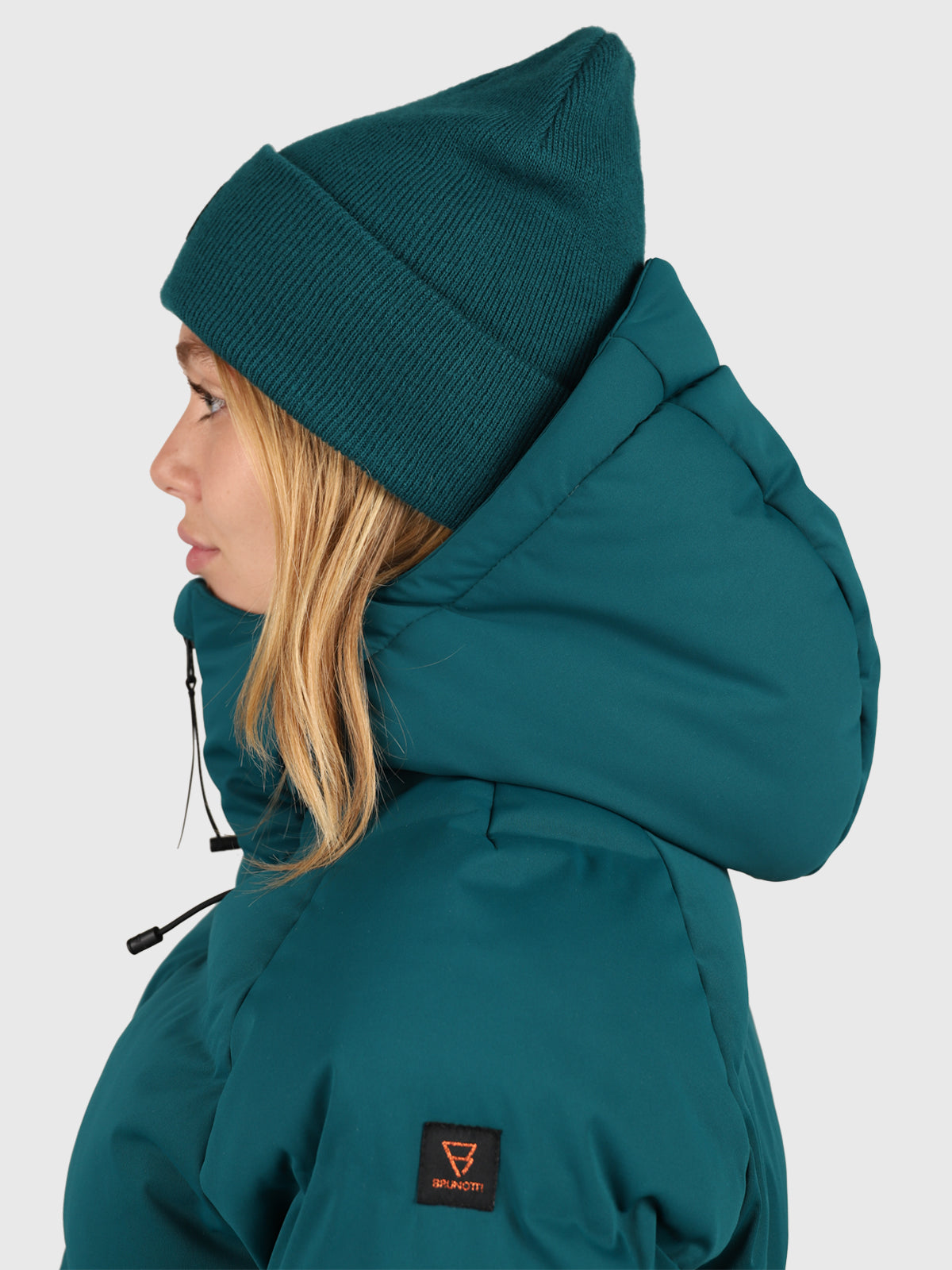 Firecrown Damen Puffer Skijacke | Evergreen